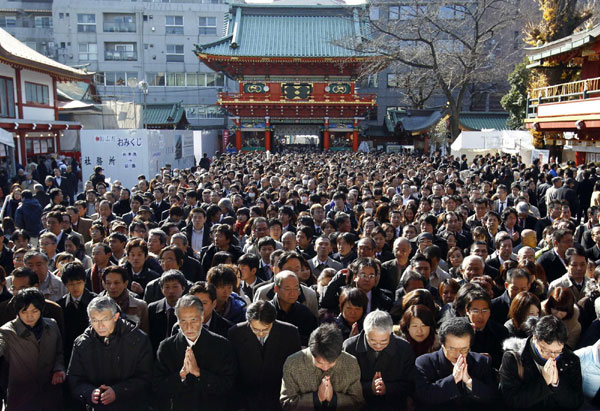 Pray in Tokyo's shrine of business