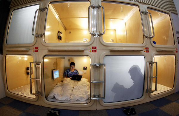 'Capsule inn' to open for business in Shanghai