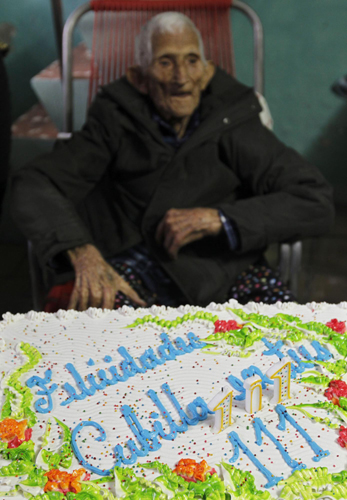 Cuban man celebrates 111th birthday