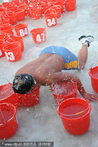 Ice water bath? Piece of cake