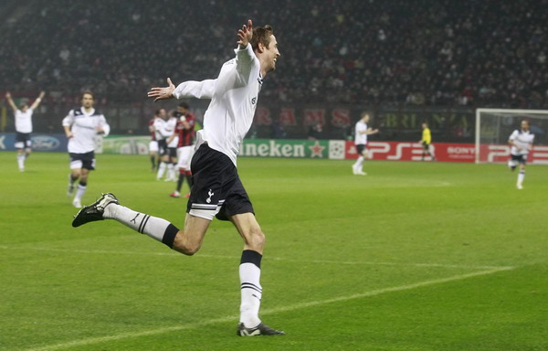 Tottenham Hotspur beats AC Milan 1-0