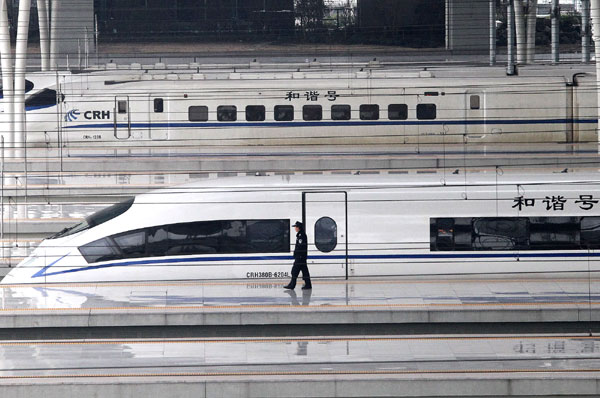 Beijing-Shanghai high speed rail starts test run