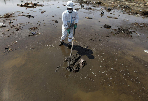 Troops launch new search for Japan tsunami dead