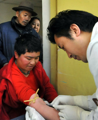 Modern hospital for Tibet