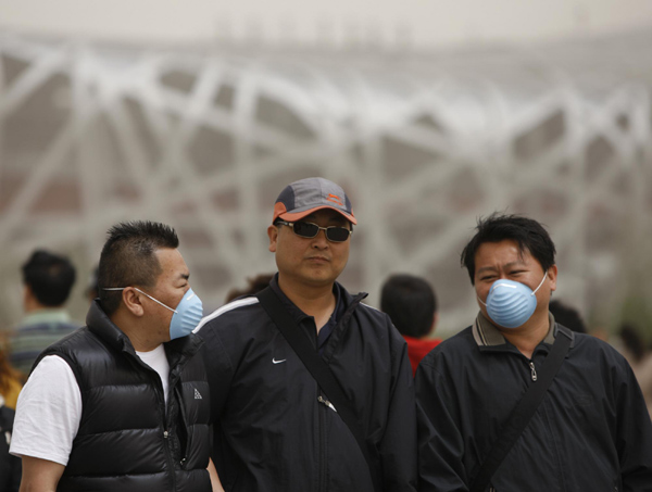 Sandstorm hits Beijing