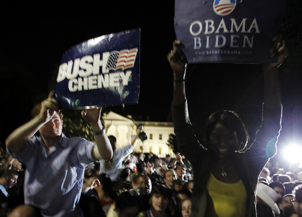 Crowds gather in NYC, DC after bin Laden killed