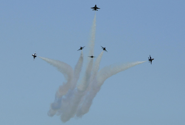 Romanian - US airshow performance