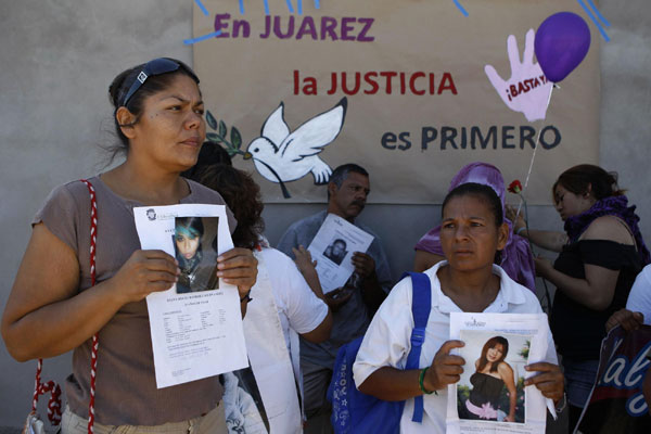 Mexicans protest against drug war