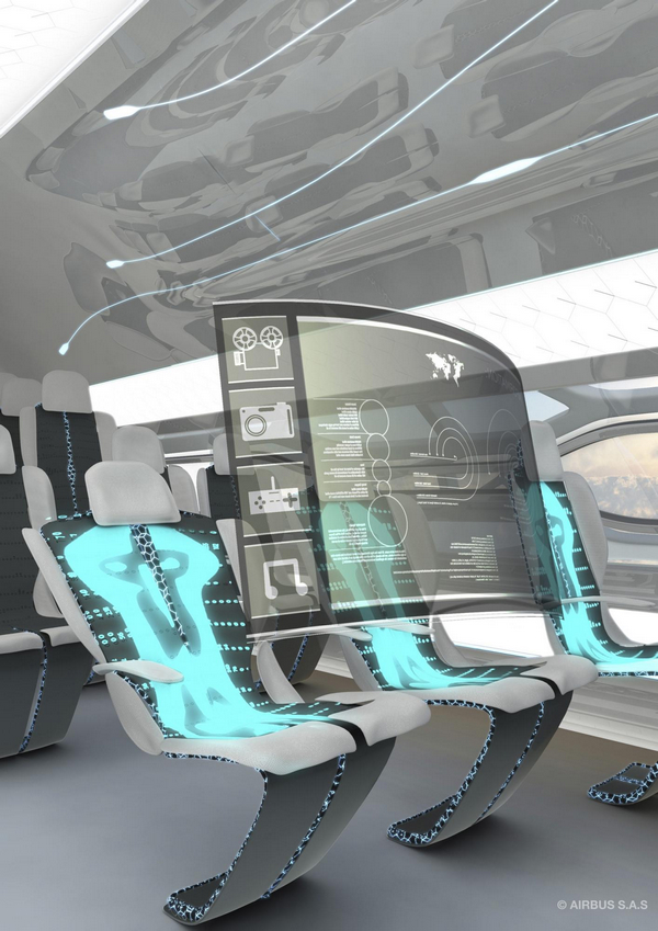 Airbus unveils smart green 'Concept Cabin'