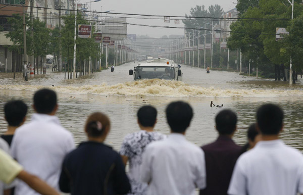 430,000 affected by heavy rains in C China