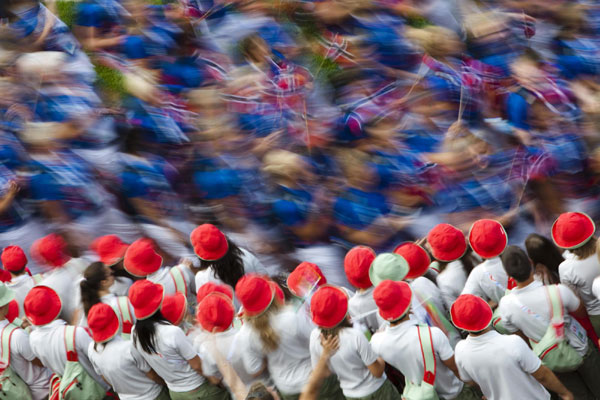 2011 world gymnaestrada in Lausanne