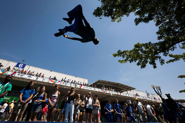 2011 world gymnaestrada in Lausanne