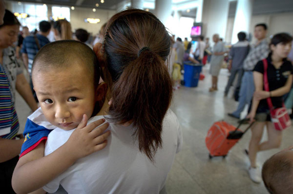 Kids summer migration to see working parents