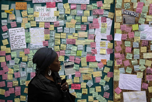 Peckham's peace wall