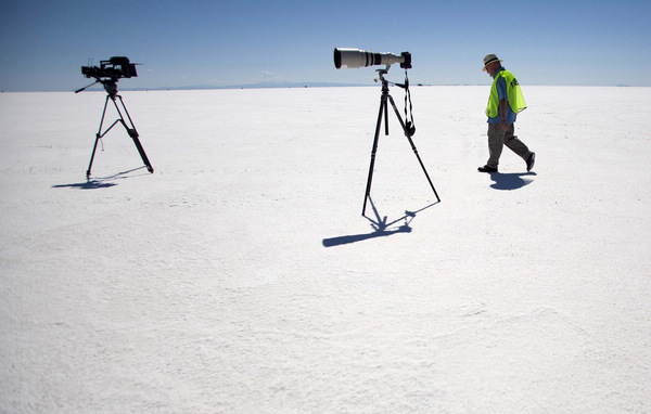 SpeedWeek race on Bonneville Salt Flats