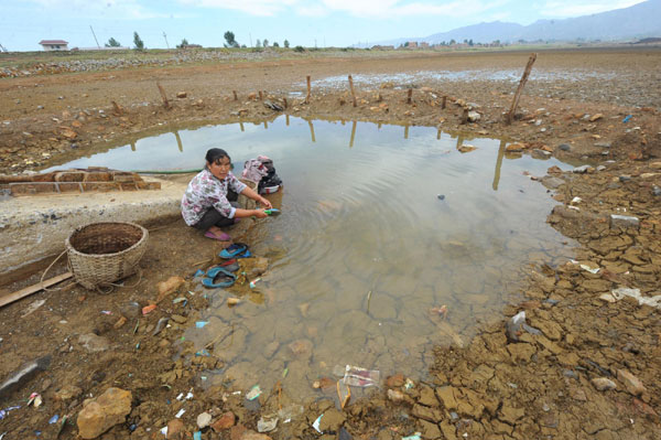 Crops fail in SW China drought