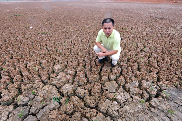 SW China city hit by severe drought