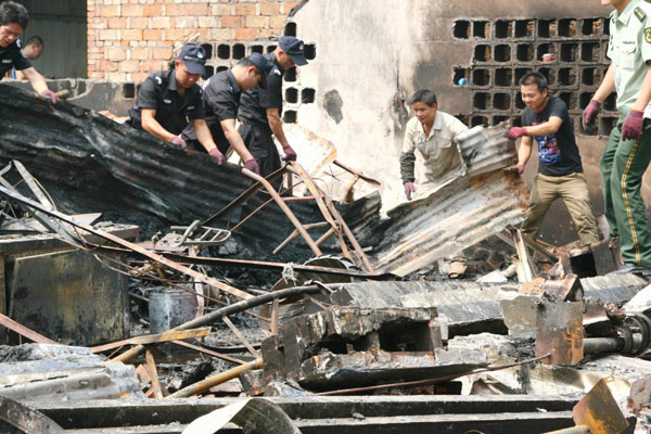Factory fire kills 7, injures 2 in E China