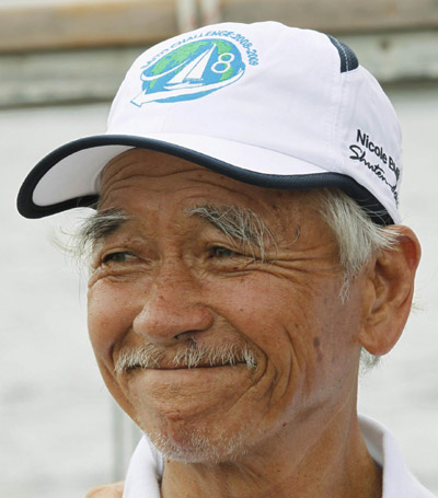 Legendary sailor celebrates 8th circumnavigation