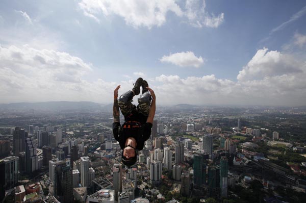 Leap off Kuala Lumpur Tower