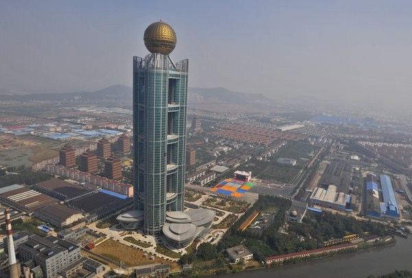 Lavish hotel opens in China's richest village