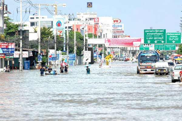 Thailand in the grips of flooding