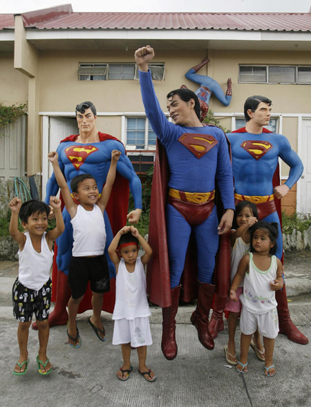 Superman fan takes adulation to new heights