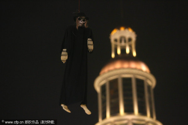 Halloween celebrations in China