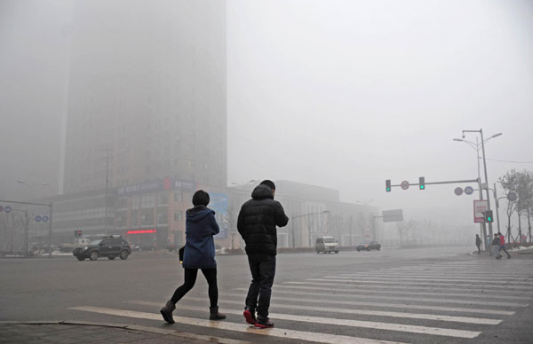 Heavy fog disrupts traffic in NE China