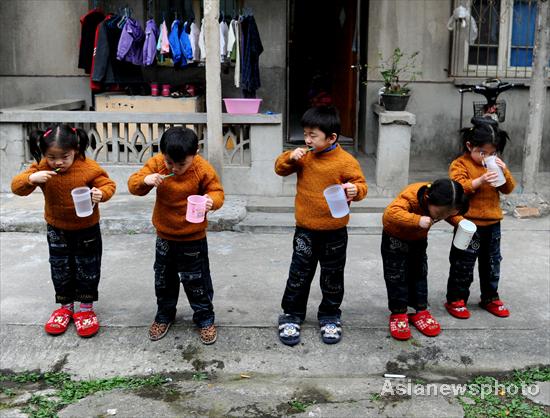 Quintuplets' five birthday wishes