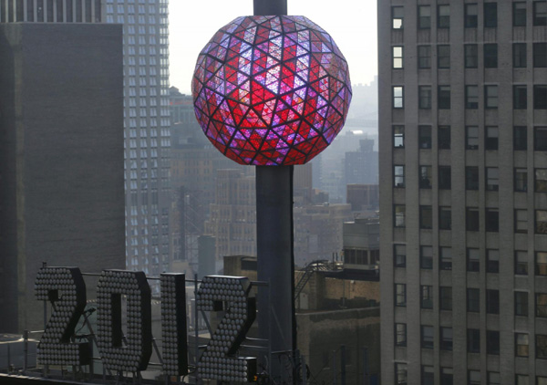 New Year's Eve Ball ready to go