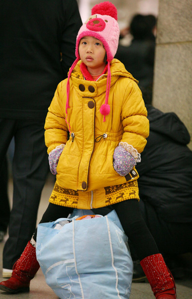 Smiles as kids head home for holidays