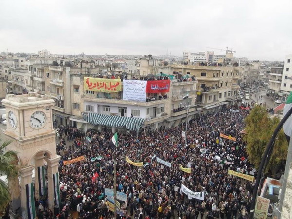 Anti-Assad protest erupts in Syria