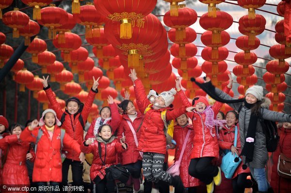 Temple fairs getting ready for Spring Festival