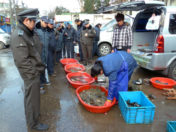 <EM>Chengguan</EM>'s silent watching drives vendors away