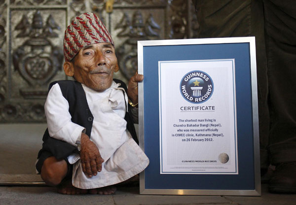 World's shortest man announced by Guinness