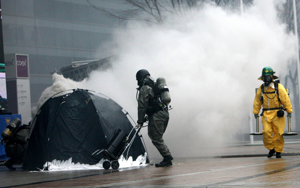 Anti-terror drill for Seoul Nuclear Security Summit