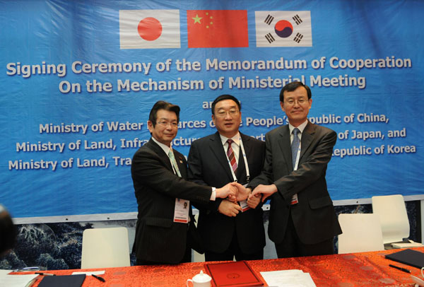 Memorandum of water resource cooperation signed