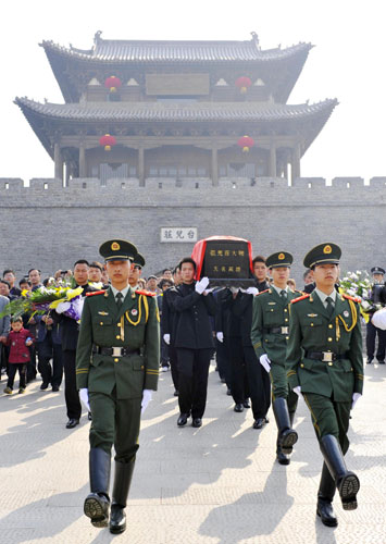 China's unknown heroes commemorated