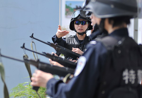 A day in life of a female SWAT team captain