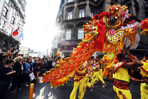 Chinese culture celebrated in Turkey