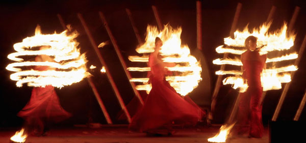 Fire festival in Minsk