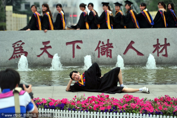 Strike a pose at graduation time