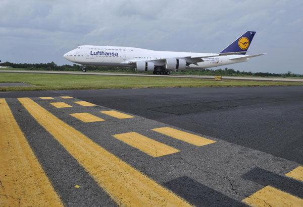 World's largest Boeing takes flight