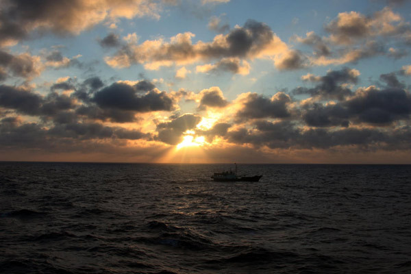 Fishing fleet begins fishing in S China sea