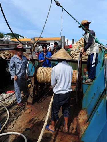 Fishing ban lifted in the South China Sea