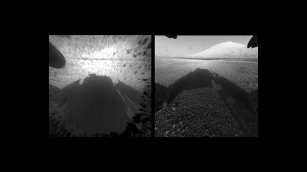 New photos sent back by Curiosity