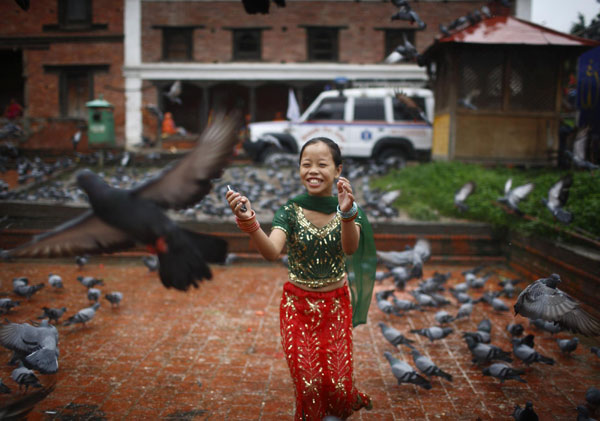 Snapshot of Teej festival