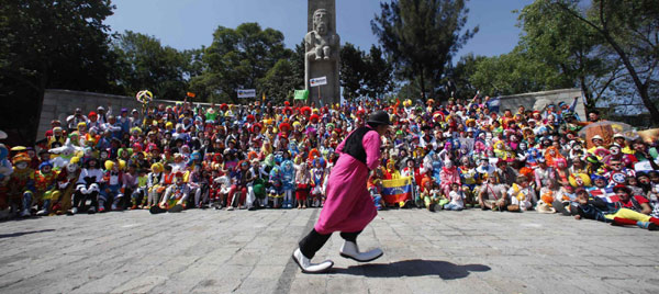 'Fair of laughter' in Mexico City