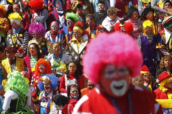 'Fair of laughter' in Mexico City